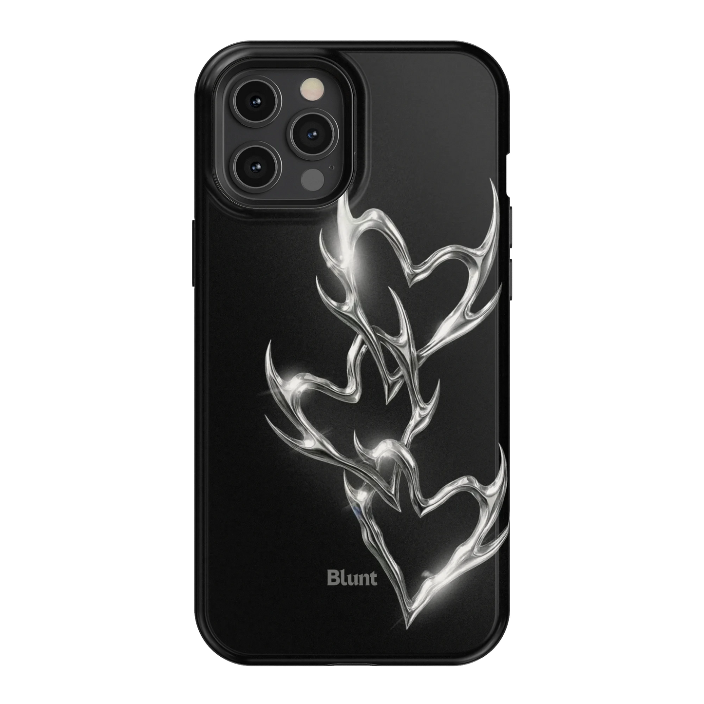 Chrome Flame iPhone Case