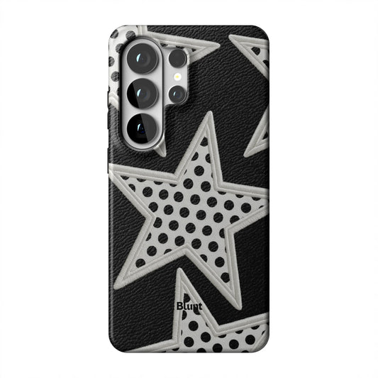 Noir-Polka-Star-samsung-case-Galaxy S26 Ultra-1