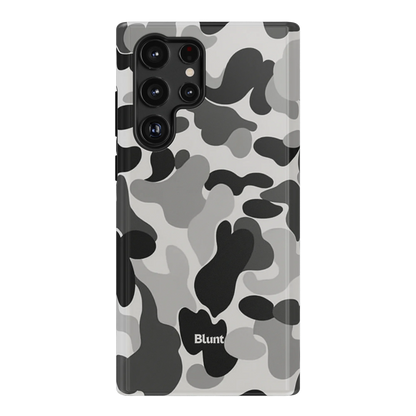 Grey Camo Samsung Case