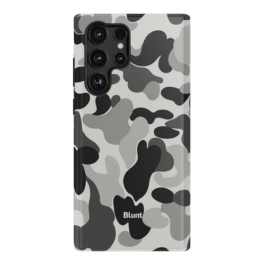 Grey Camo Samsung Case