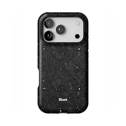 Noir Bloom iPhone Case