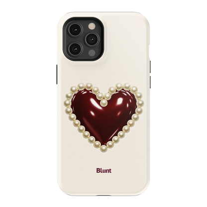 Maroon Muse iPhone Case