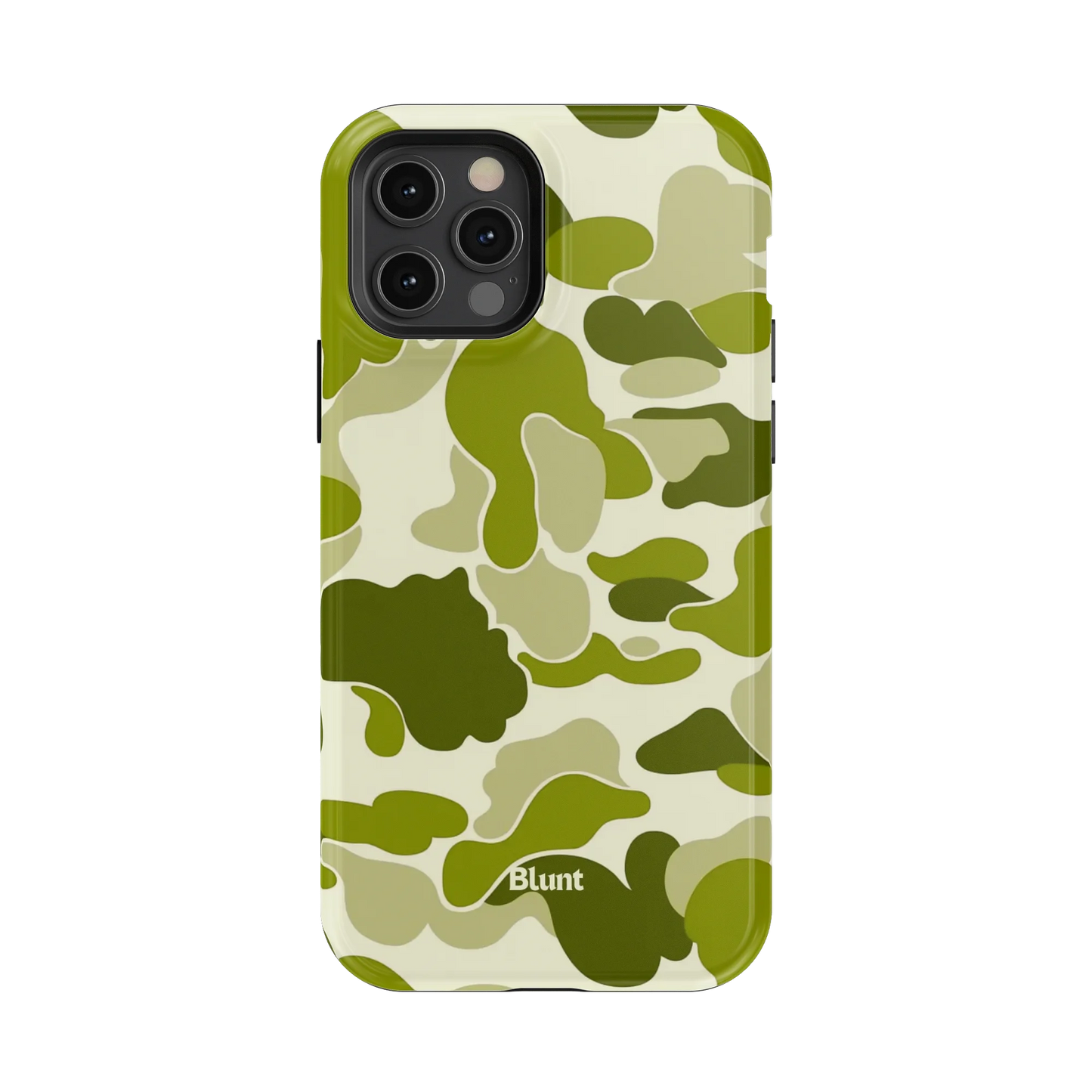 Lime Camo iPhone Case