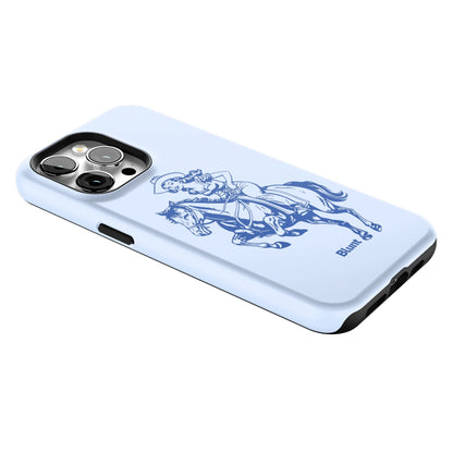 Blue-Lasso-Lady-iphone-case-iPhone 15 Pro Max-2