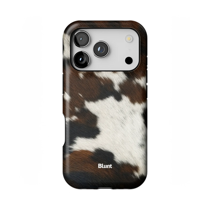 Chestnut Cowhide iPhone Case