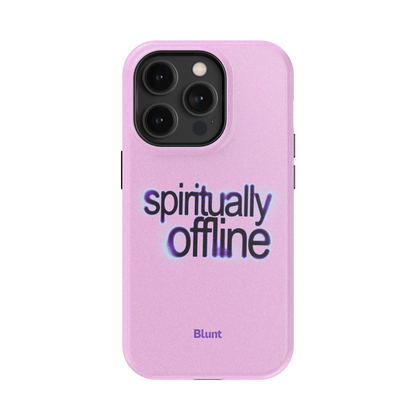 Spiritually Offline iPhone Case