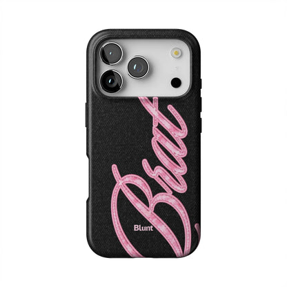 Pink-Brat-iphone-case-iPhone 17 Pro-1