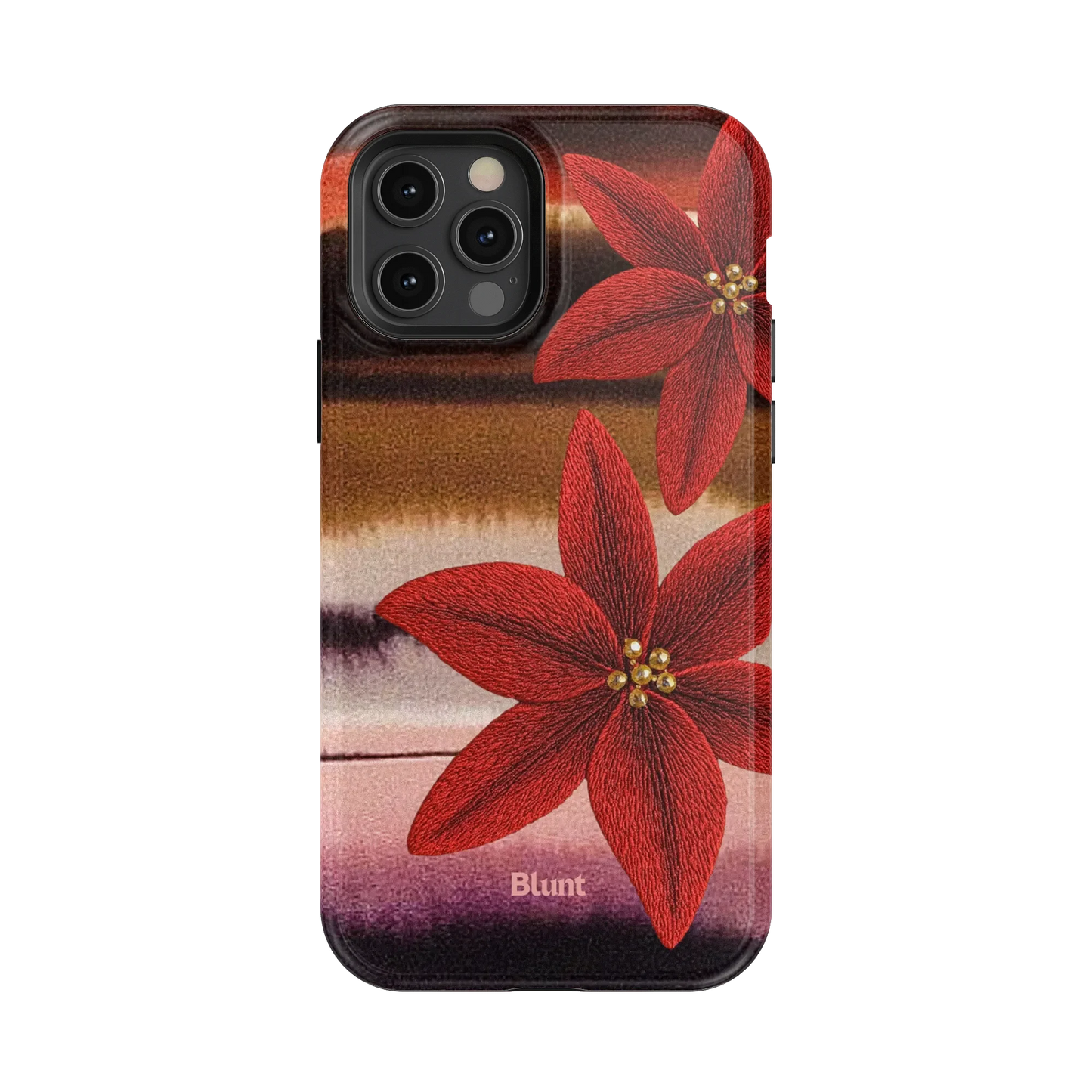 Crimson Bloom iPhone Case