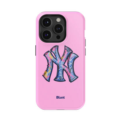 Blushed Denim iPhone Case