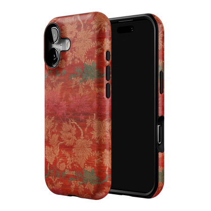 Crimson Tapestry iPhone Case