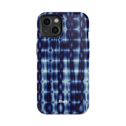 Blue Ripple iPhone Case