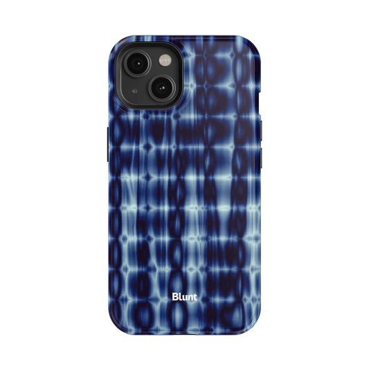 Blue Ripple iPhone Case
