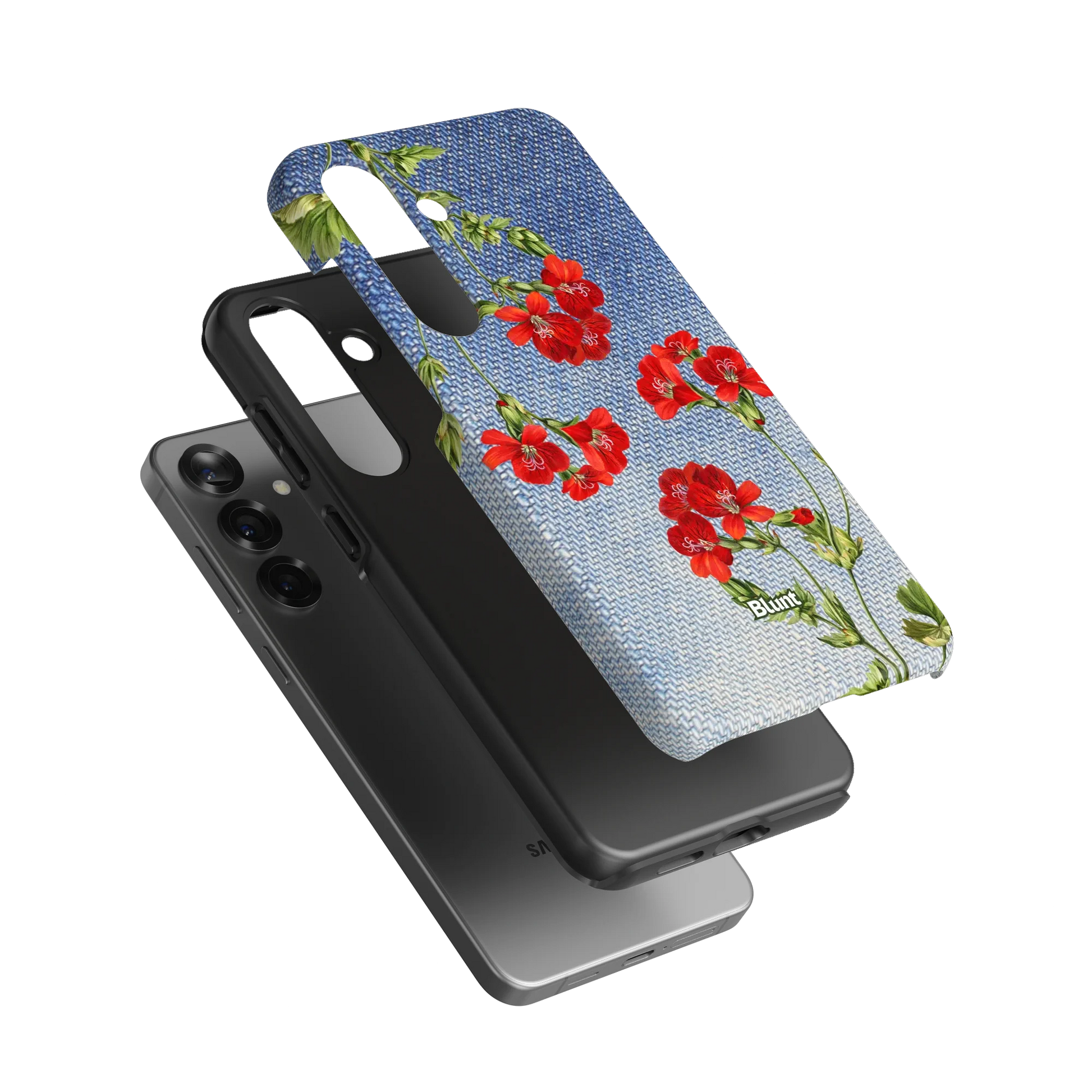 Denim-Posy-samsung-case-Galaxy S25 Plus-3