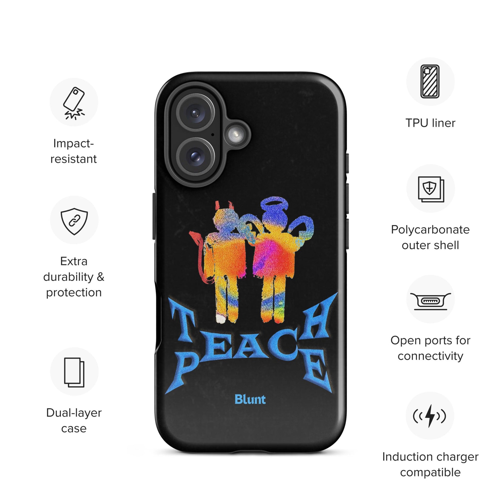 Peace Out iPhone Case - Blunt Cases