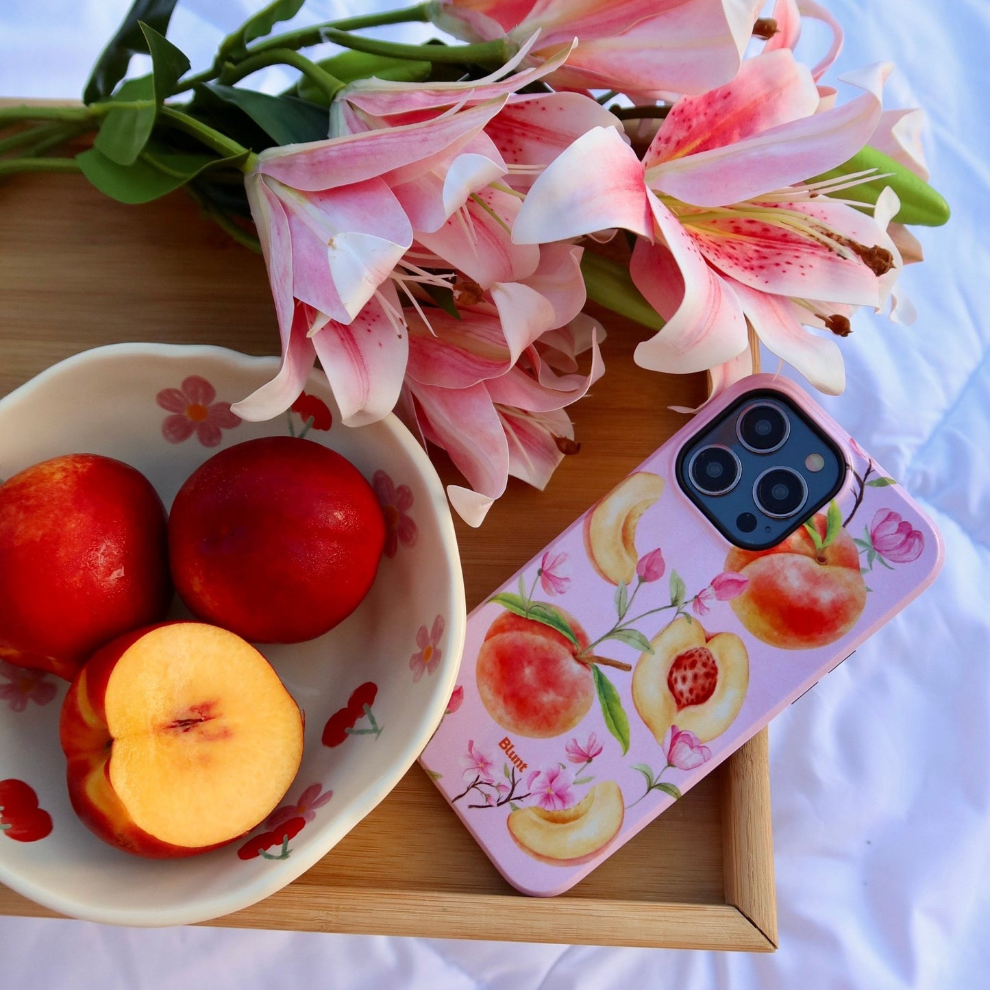 Peach Babe iPhone Case - blunt cases