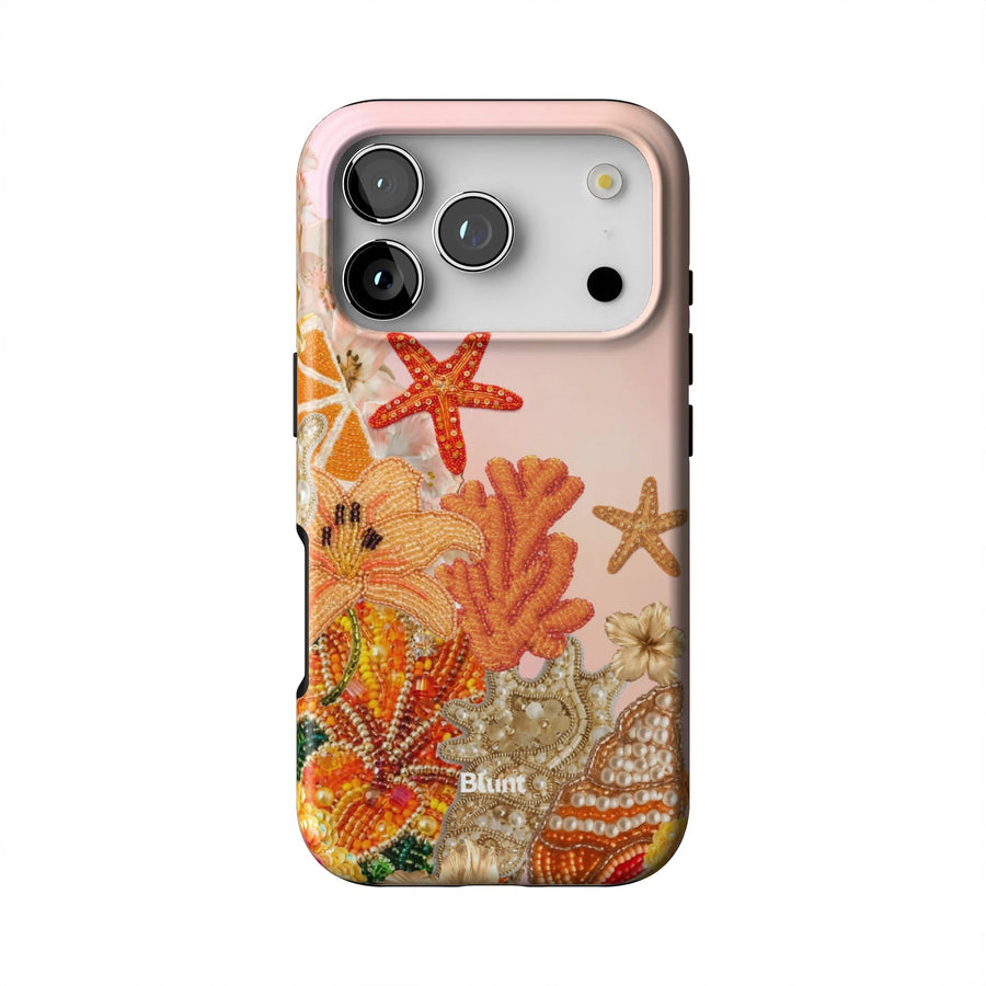 Back of a Blunt Cases iPhone case showing the camera cutout and raised protective lip