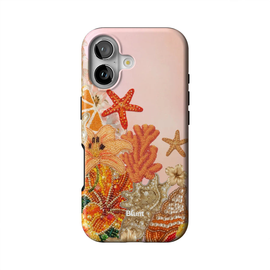 Side view of a Blunt Cases iPhone case showing the slim profile and raised edge