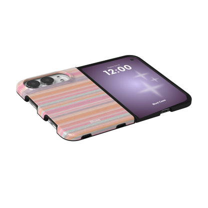 peachy-lines-iphone-case iPhone 18 Duo case, view 5