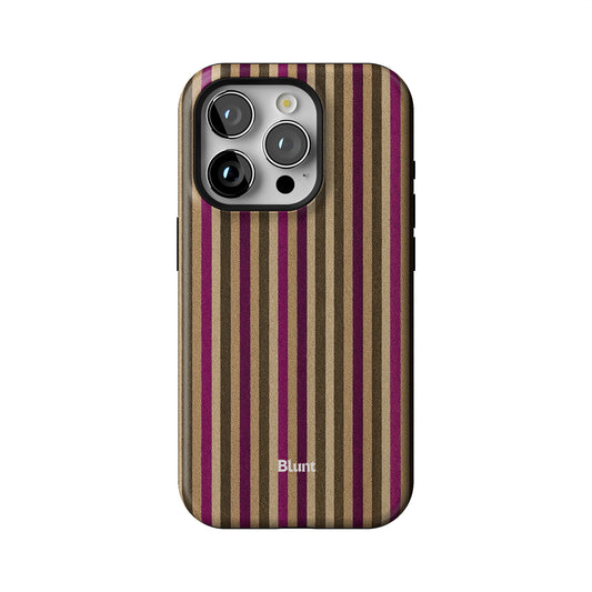 Pecan Stripe iPhone Case gallery - Iphone_15_Pro_1
