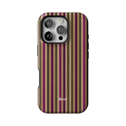 Pecan Stripe iPhone Case gallery - Iphone_16_Pro_1
