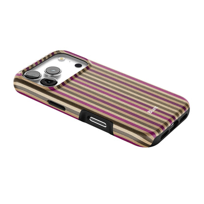 Pecan Stripe iPhone Case gallery - Iphone_17_Pro_2