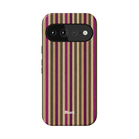 Pecan Stripe Pixel Case - Blunt Cases