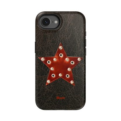 Rust Star iPhone Case