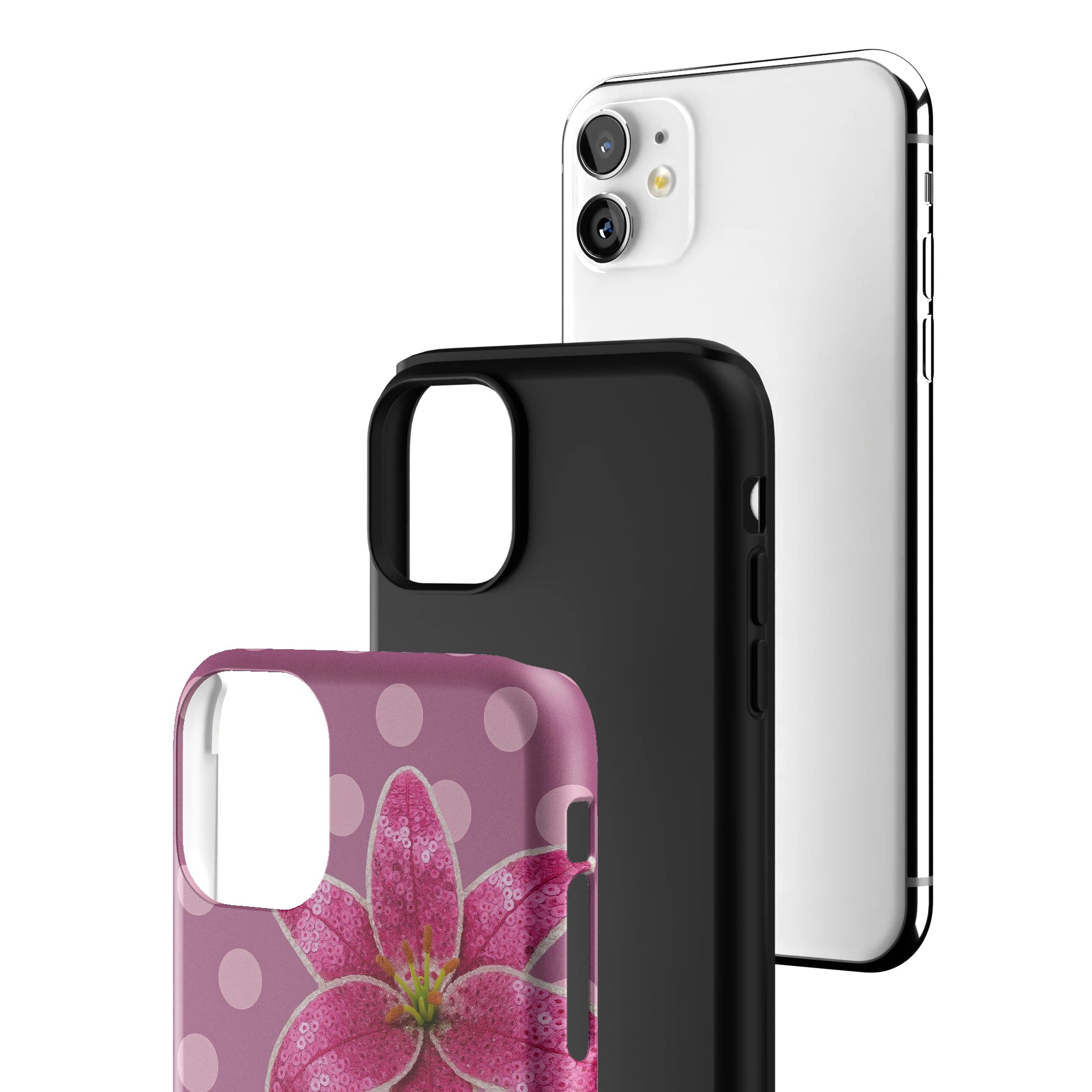 Petal Polka iPhone Case gallery - Iphone_11_Iphone_3