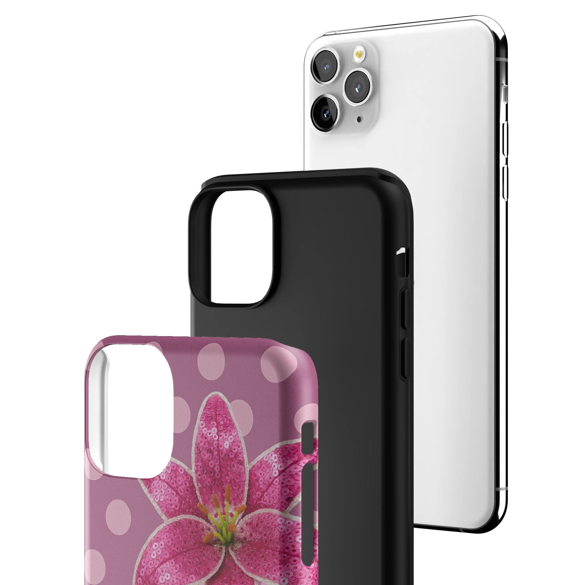 Petal Polka iPhone Case gallery - Iphone_11_Pro_Max_3