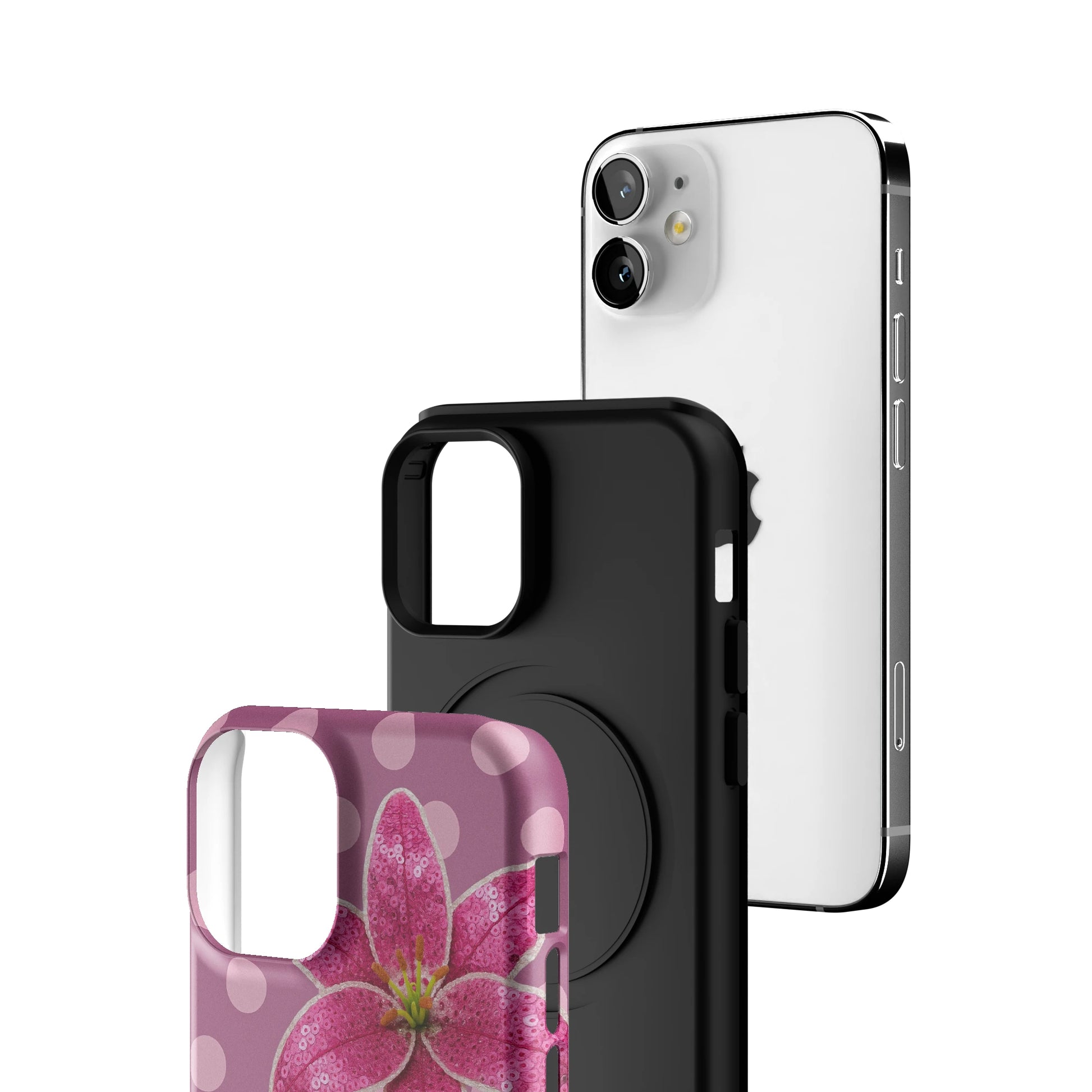 Petal Polka iPhone Case gallery - Iphone_12_Mini_Air_Plus_3