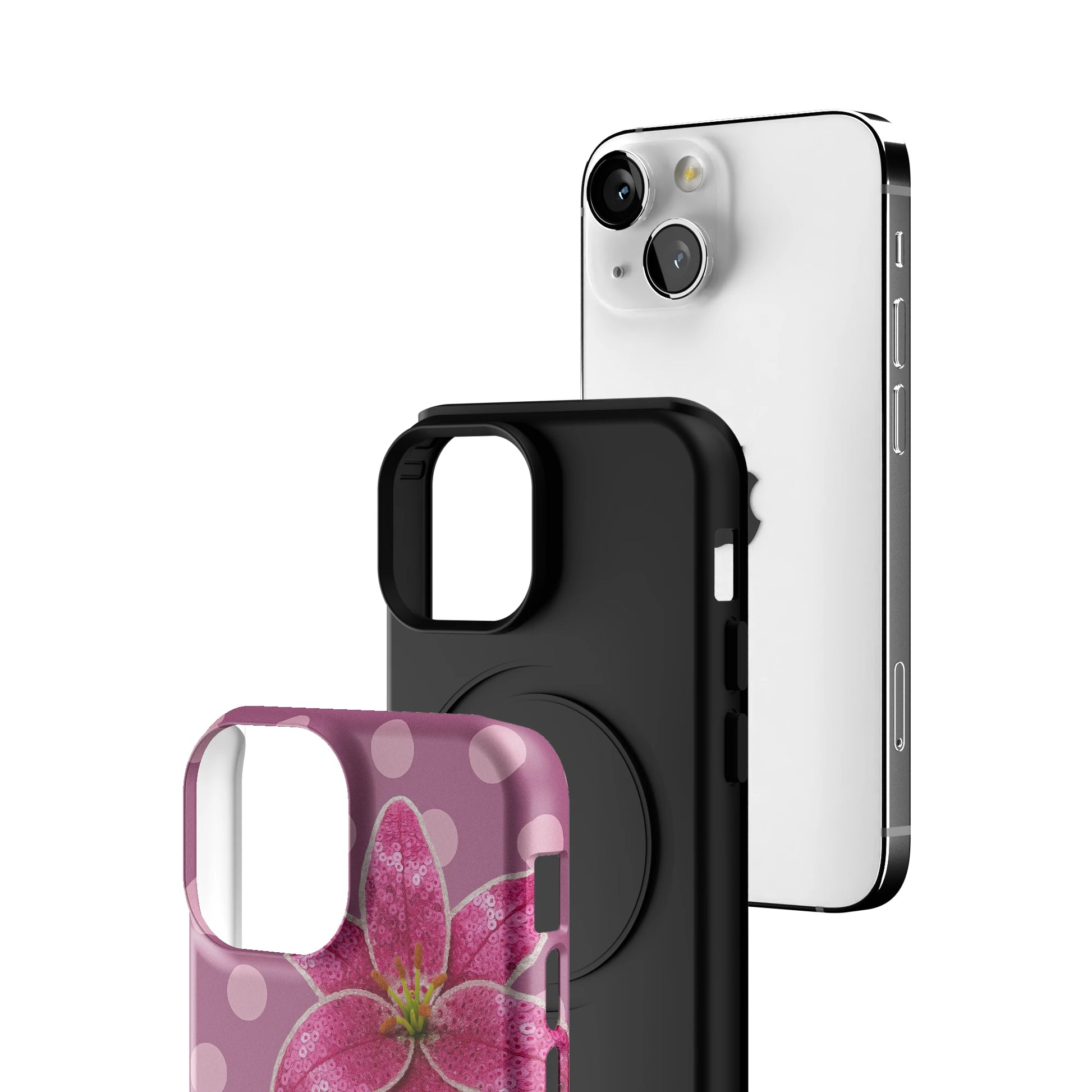 Petal Polka iPhone Case gallery - Iphone_13_Mini_Air_Plus_3