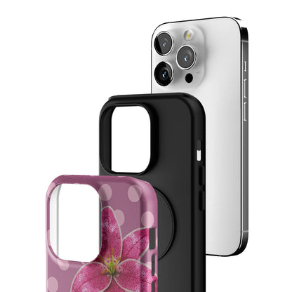 Petal Polka iPhone Case gallery - Iphone_14_Pro_3