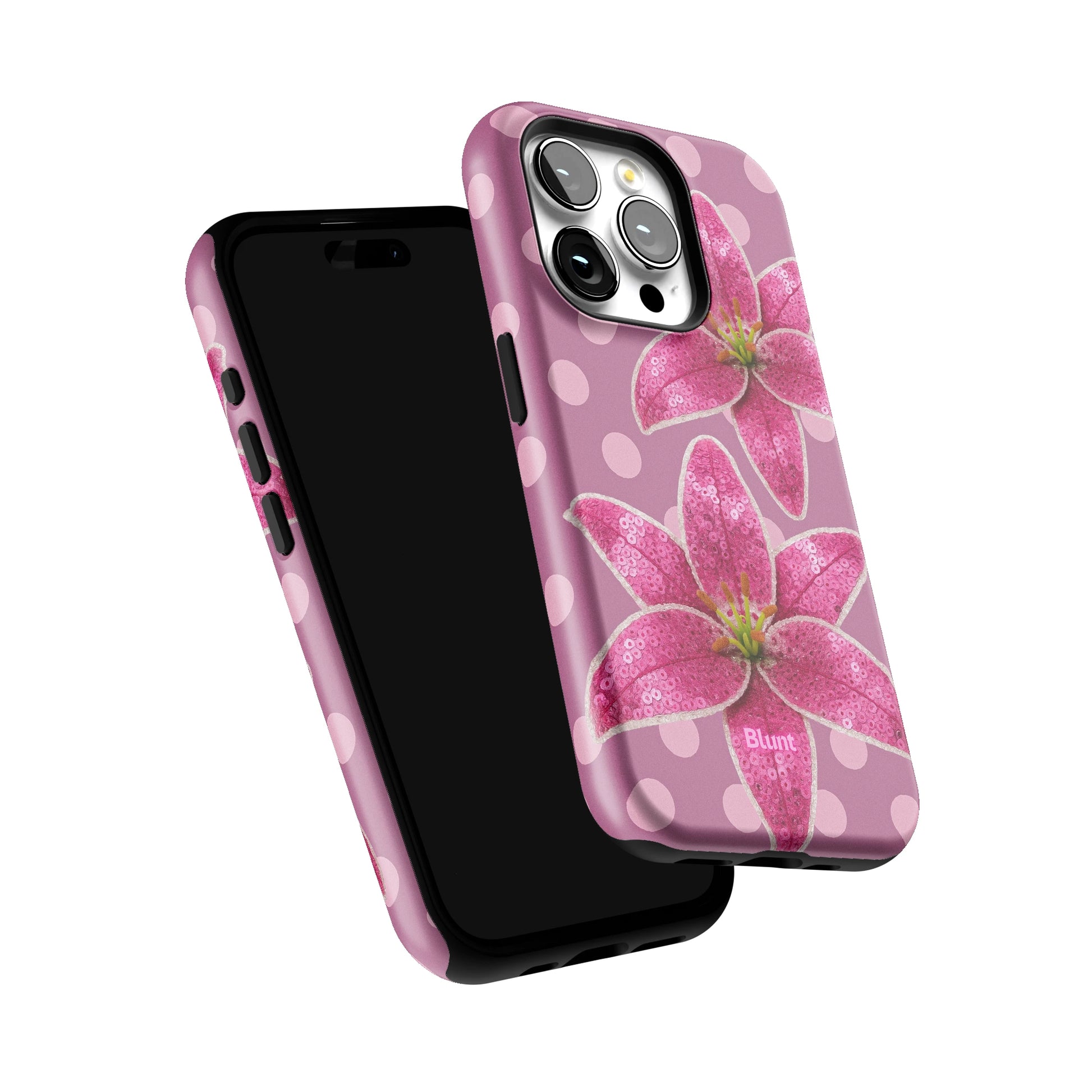 Petal Polka iPhone Case gallery - Iphone_15_Pro_6