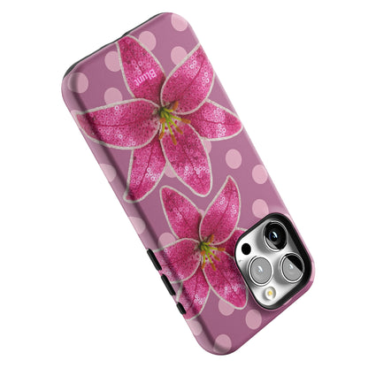 Petal Polka iPhone Case gallery - Iphone_15_Pro_Max_5