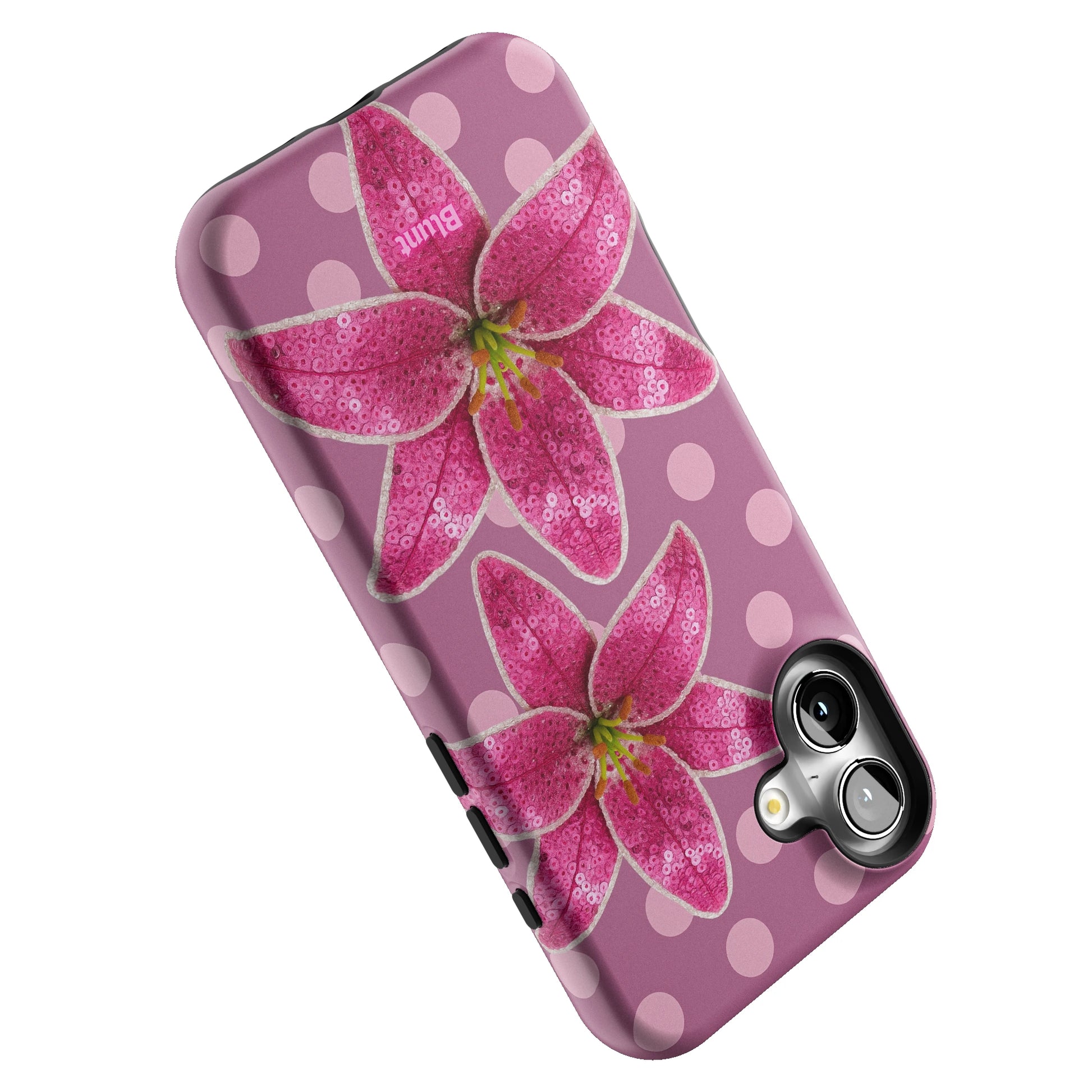 Petal Polka iPhone Case gallery - Iphone_16_Mini_Air_Plus_5