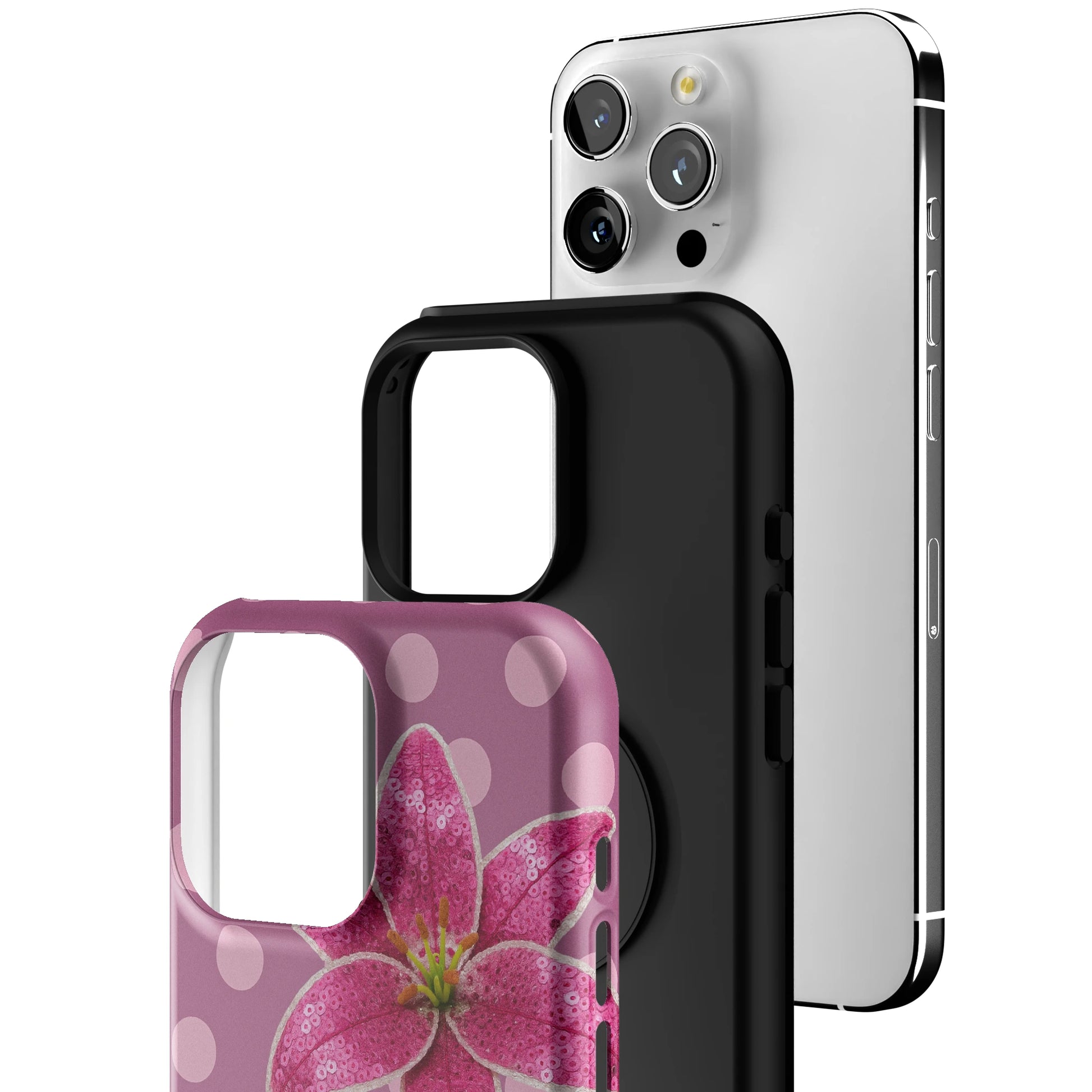 Petal Polka iPhone Case gallery - Iphone_16_Pro_Max_3