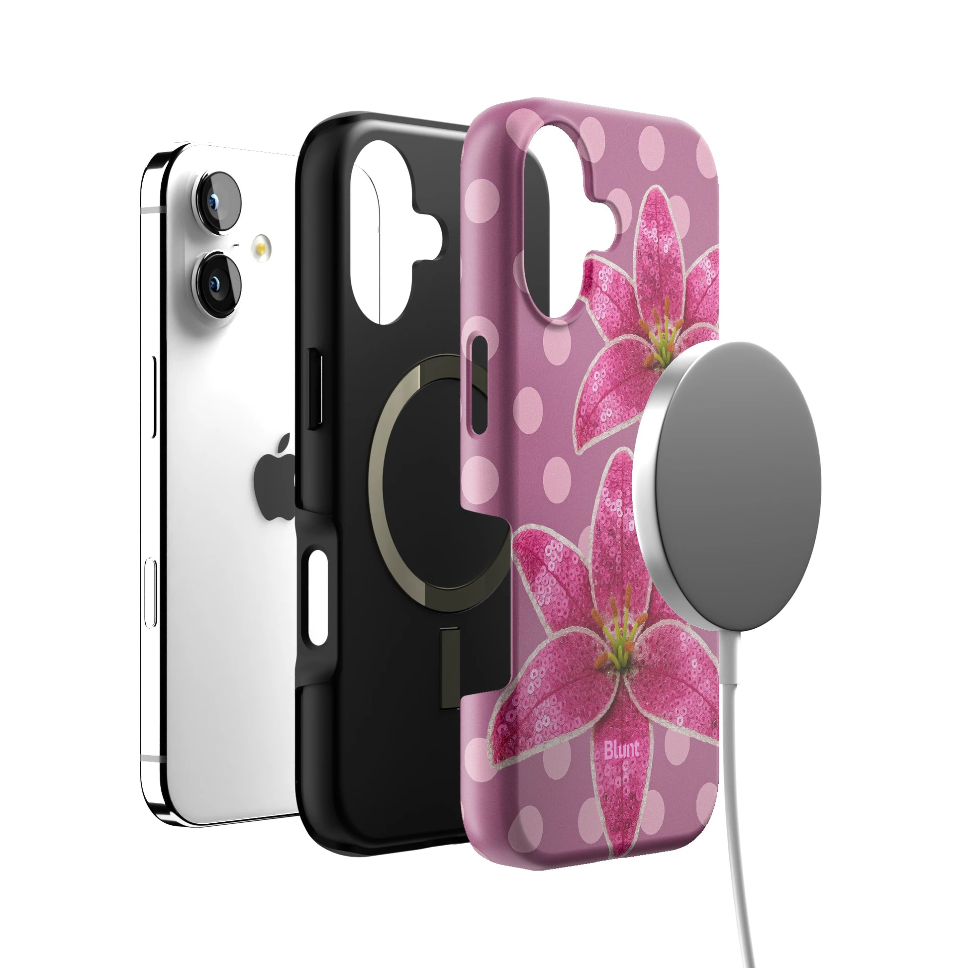 Petal Polka iPhone Case gallery - Iphone_17_Iphone_4