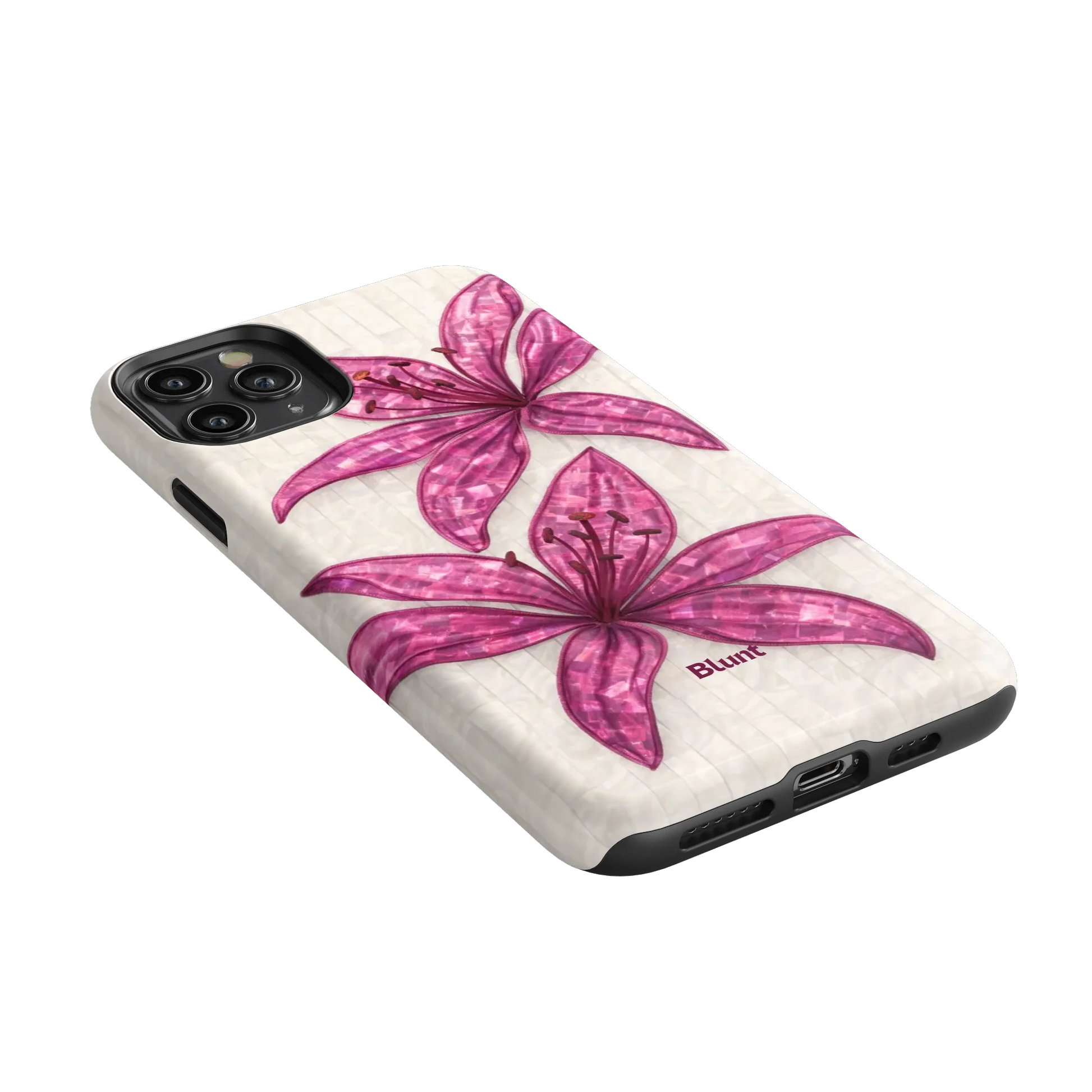Purple-Floral-Luster-iphone-case-iPhone 11 Pro Max-2