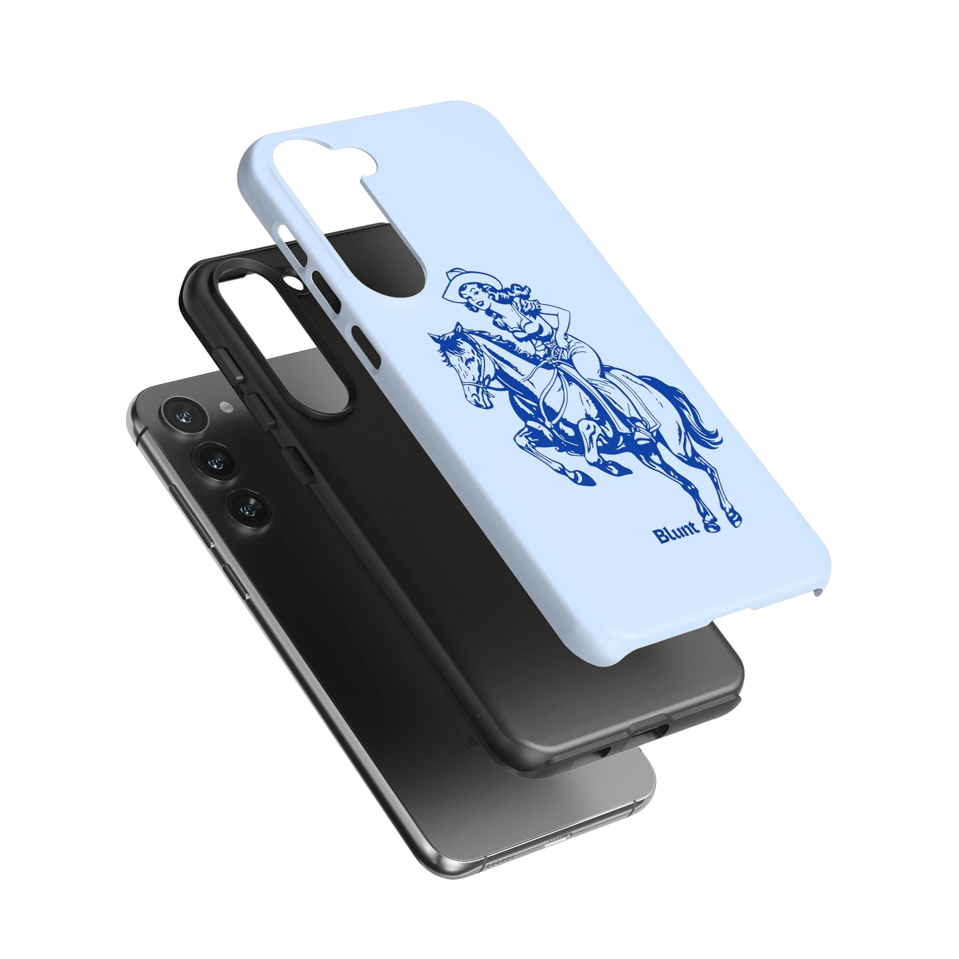 Blue-Lasso-Lady-samsung-case-S23 Plus-3