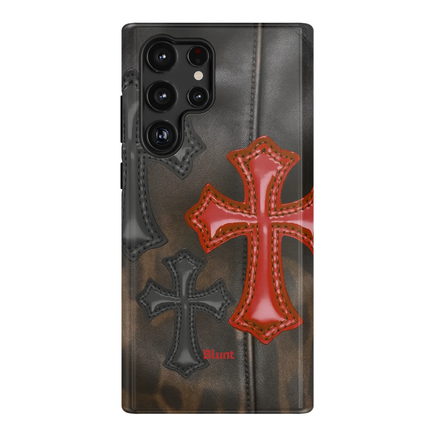 Leather Crosses Samsung Case