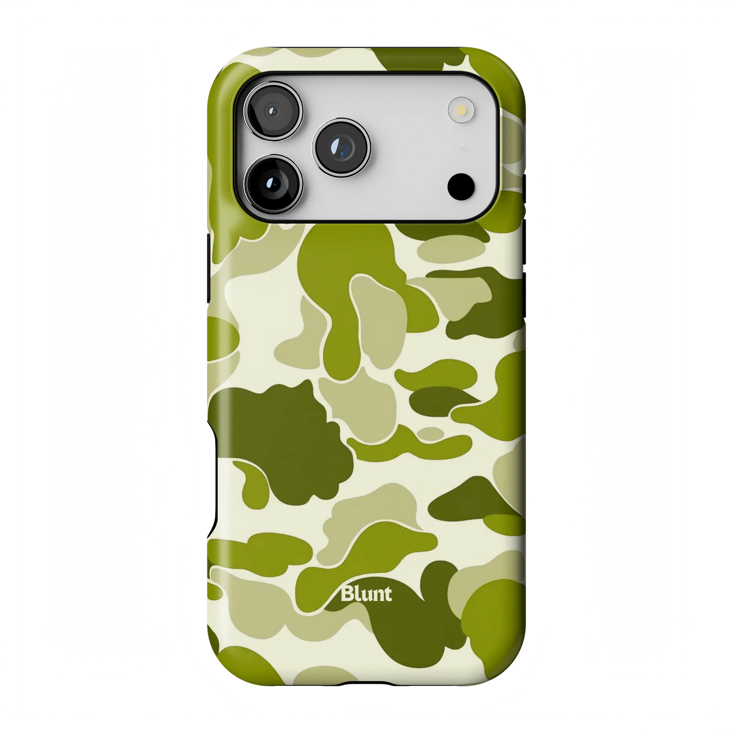 Lime Camo iPhone Case