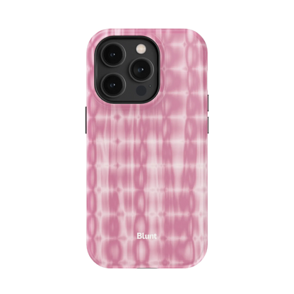 Pink Ripple iPhone Case