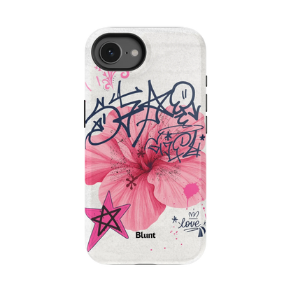 Grafitti Blossom iPhone Case