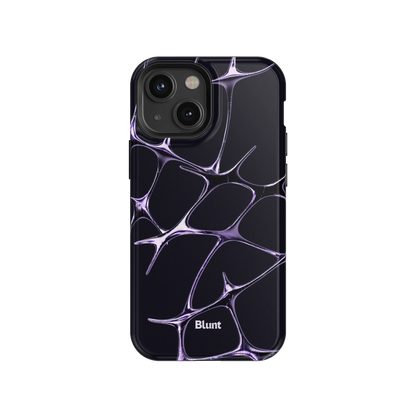 Violet Web iPhone Case