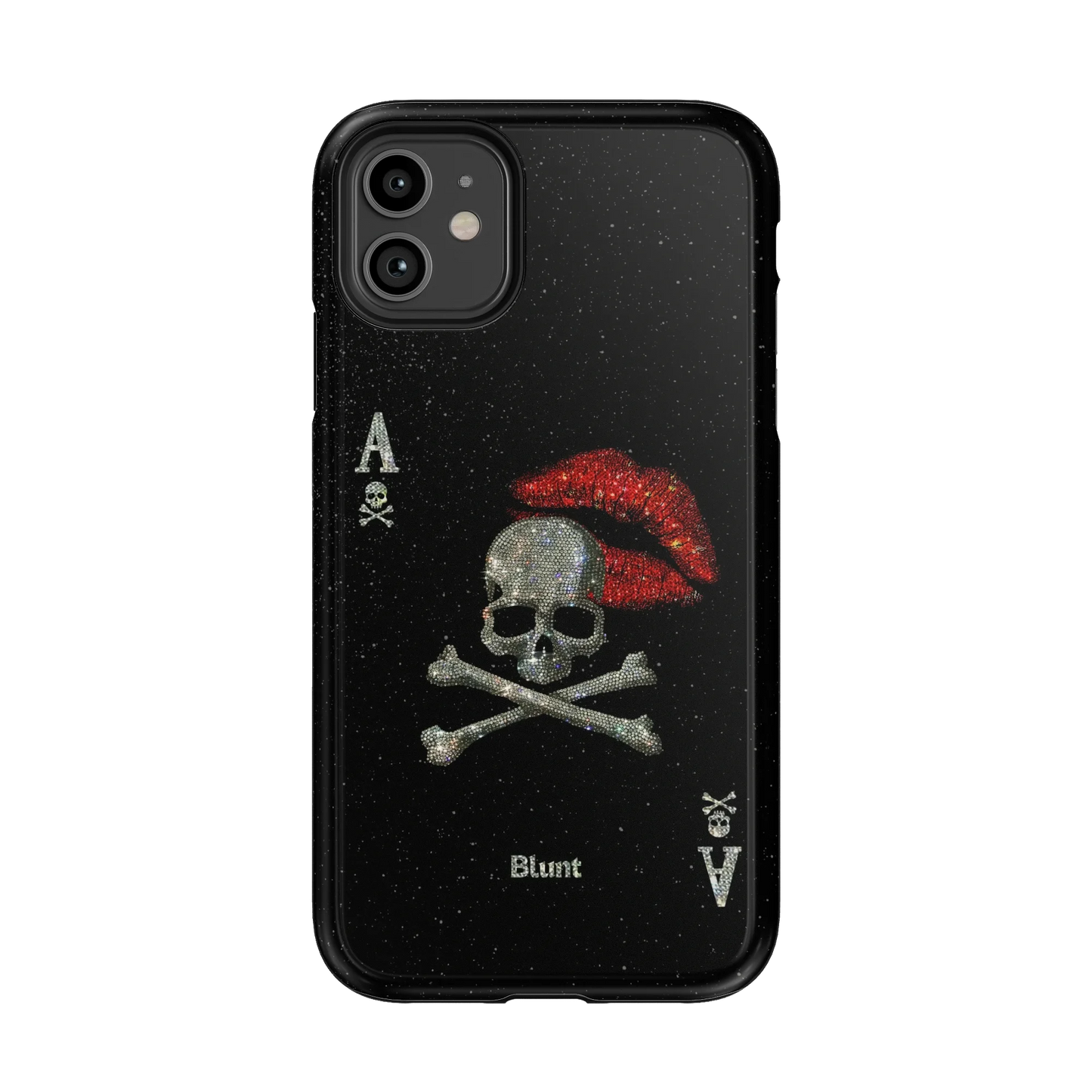 Skull Kiss iPhone Case