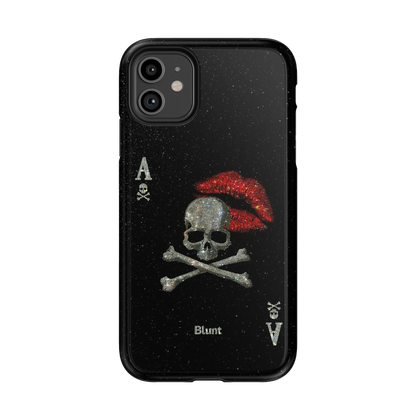 Skull Kiss iPhone Case