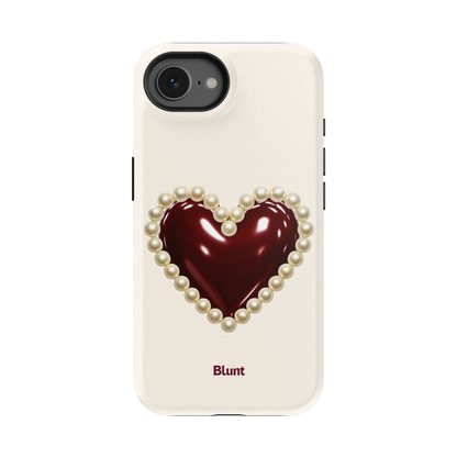 Maroon Muse iPhone Case