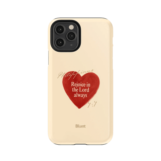 Philippians 4:4 iPhone Case - Blunt Cases