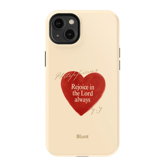 Philippians 4:4 iPhone Case - Blunt Cases