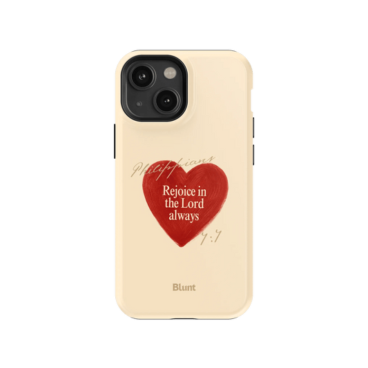 Philippians 4:4 iPhone Case - Blunt Cases